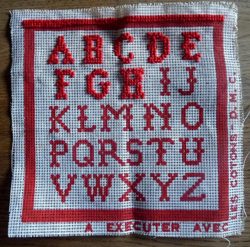 Abécédaire rouge ancien - abÉcÉdaire,