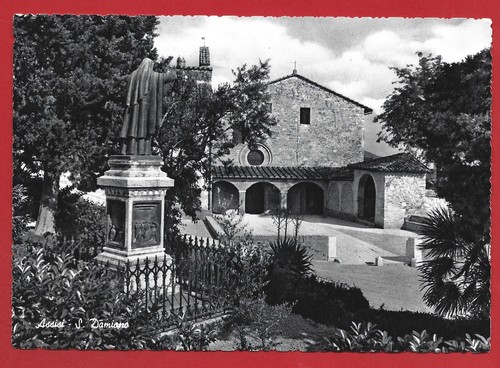 Cartolina italia assisi - nv,