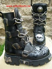 New rock boots 727 luke - new,