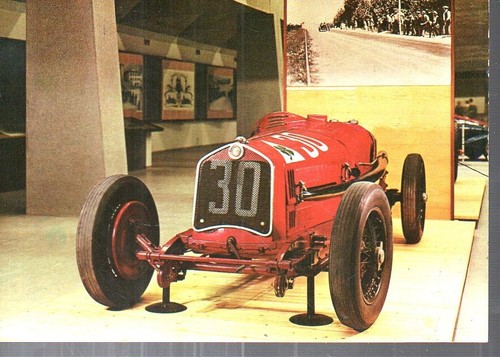 Cartolina alfa romeo 1930 - alfa,