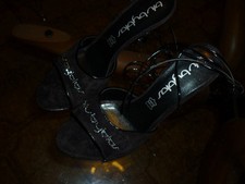 SCARPE donna ragazza IN VERA PELLE BYBLOS made in italy 38 moda sera elegante