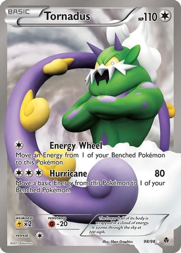 Tornadus pokemon - -,