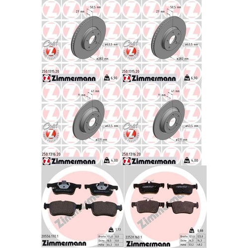 Zimmermann dischi freno - , +