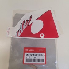 Adesivo decalcomania HONDA CBR 900 954 R ORIGINALE Japan carena 64803-MCJ-D10ZA