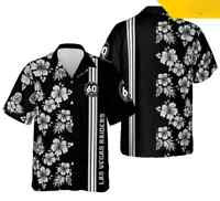 Hot raiders camicia hawaiana - raiders,