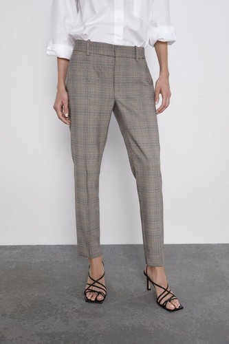 Pantaloni donna zara grigi - donna,