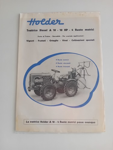 Brochure trattore agricolo - brochure,