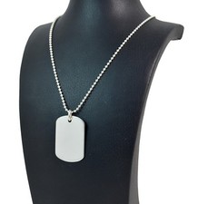 Piastrina militare collana - piastrina, e