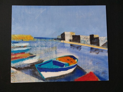 Quadro dipinto olio salvatore - quadro,