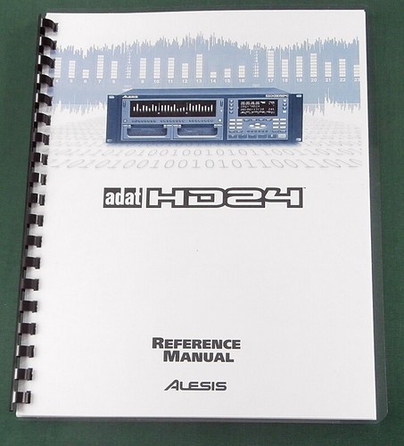 Alesis adat hd24 manuale - alesis,