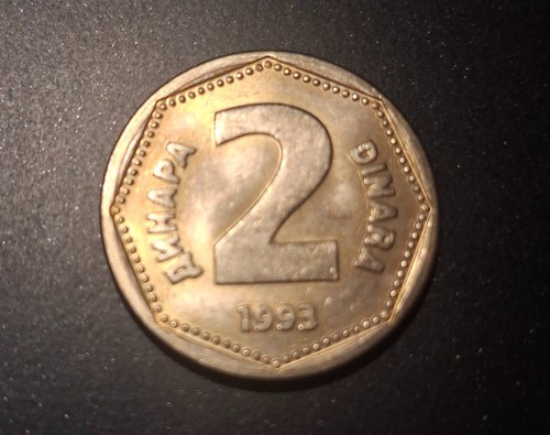 Jugoslavia moneta da - da, 2