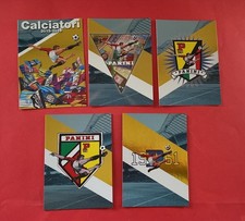 5 CARTOLINE CALCIATORI PANINI