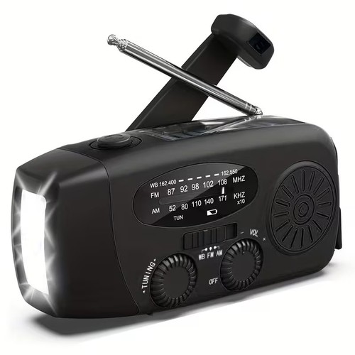 Radio manovella emergenza - radio, a
