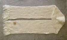 🎁 Sciarpa ciniglia avorio