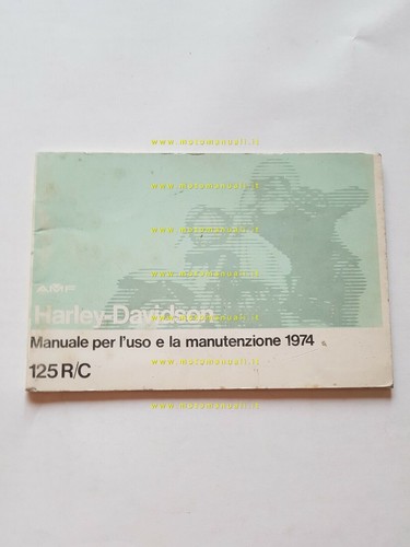 Harley davidson 125 1974 - 125, r/c