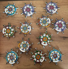 LOTTO 12 CALAMITE FORMA TIMONE  TRAMA  PERSONALIZZABILE MAGNETE RICORDINO BIRTH