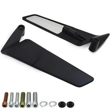 Specchietti Moto Manubrio Sportivi E Aereodinamici Neri Universali Per Naked Spo