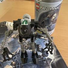 LEGO Bionicle 8532 Toa Onua Completo di Bidone e Poster senza istruzioni