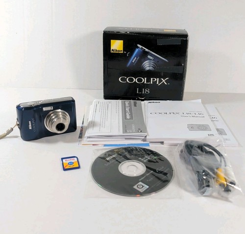 Nikon coolpix l18 megapixel - l18, 8