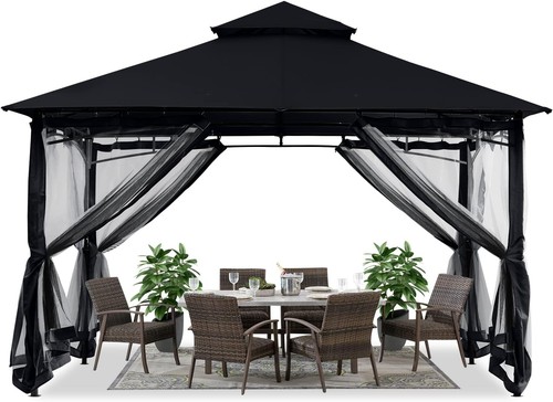 Outdoor steel gazebo - outdoor, 10x12