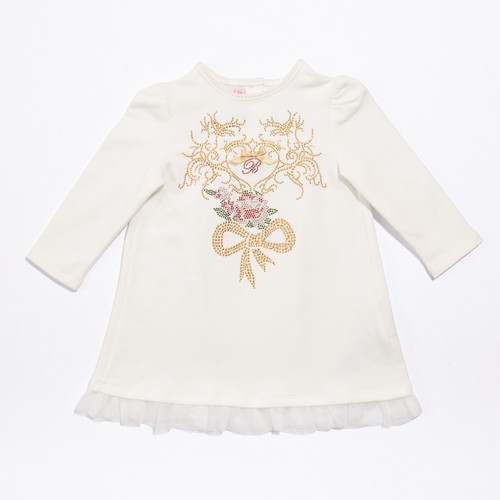 Vestito baby gold miss - vestito,