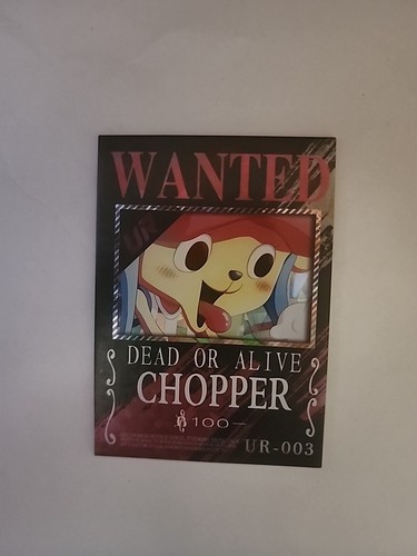 One piece wanted - one, foil