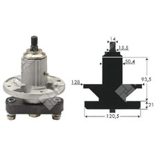 Portalama supporto mozzo