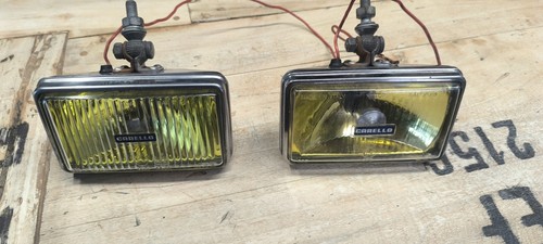 Coppia fari carello vintage - coppia,