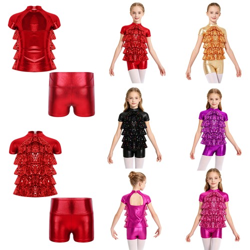 Set bambina top pantaloncini - set,
