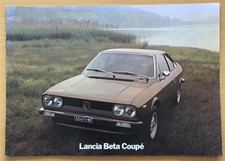 LANCIA BETA COUPE LF Brochure