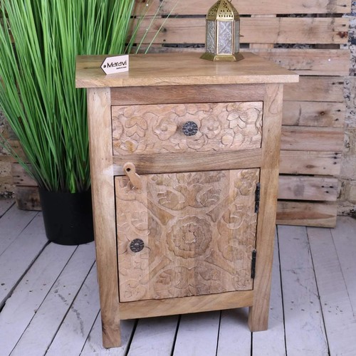 Nausel mango wood carved - nausel,