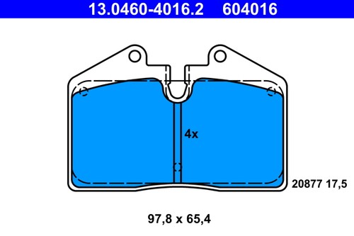 Kit pastiglie freno a - freno,,