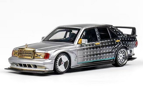 Mercedes benz 190e silver - mercedes,