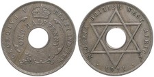 British West Africa 1/2 One