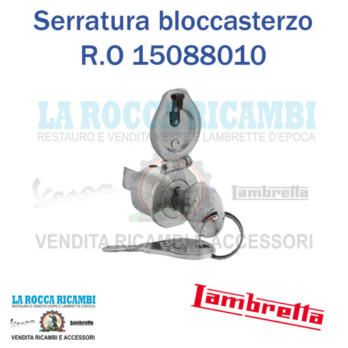 Serratura forcella lambretta - forcella,