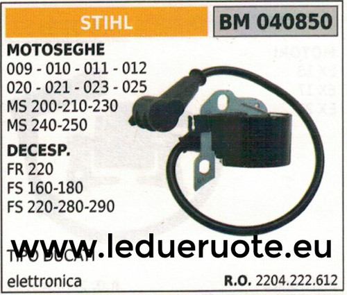2204222612 bobina elettronica - 2204222612,