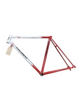 TELAIO ACCIAIO FONDRIEST CORSA GRIGIO/ROSSO TUBAZIONE COLUMBUS CROMOR H53X55