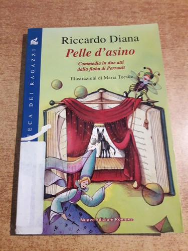 Pelle asino riccardo diana - pelle, d'asino