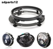 Supporto Ghiera Staffa Per Fari Rotondi A Led 7'' Pollici Per Fuoristrada