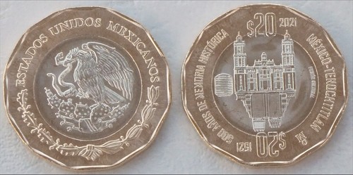 Messico pesos moneta - messico,