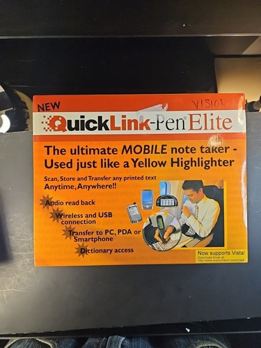 Scanner wizcom quicklink pen - scanner,