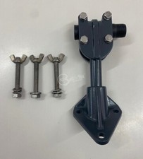 Supporto a morsetto di poppa regolabile con bulloni inox cod. A170/B nautica