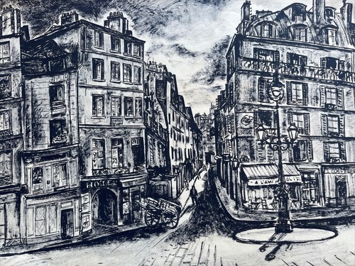 Antico dipinto 1929 elencato - antico,