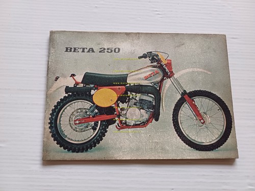 Beta 250 enduro 1977 manuale - beta,