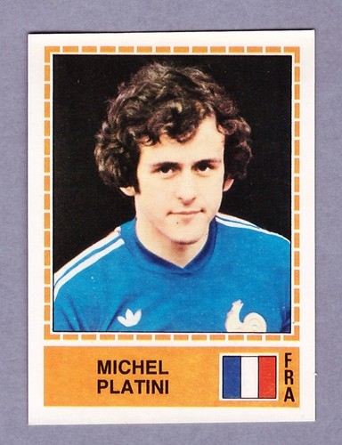 Michel platini figurine panini - michel,