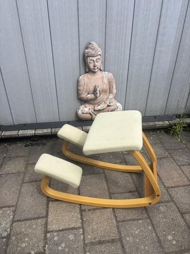 Sedia ginocchio beige - sedia,