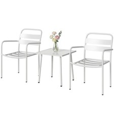 Outsunny Set Bistrò 3 Pezzi