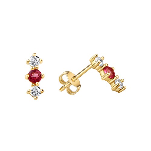 Ohrstecker 375 gelbgold - ohrstecker, 375/-