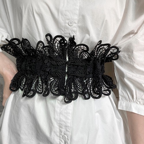 Cintura pizzo larga per - in,