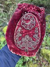 Borsa E Ricamo E Tessile E Filo D'Argento